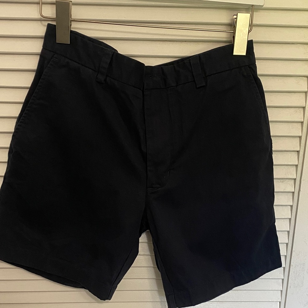Vineyard Vines Navy Flat Front Shorts